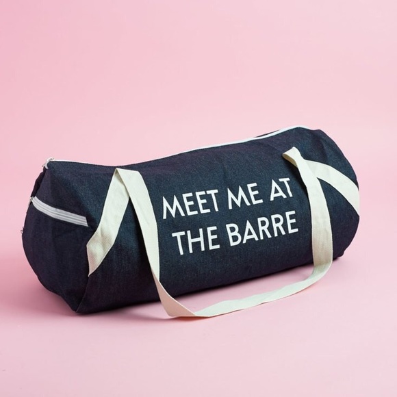Meet Me At The Barre Gym Bag - Picture 2 of 2